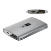 POWERTECH video capture CAB-H166, HDMI/USB-C σύνδεση, 4K/60Hz, γκρι